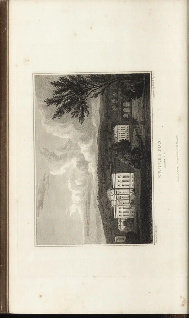 An illustration from Views of the seats of noblemen and gentlemen, in England, Wales, Scotland, and Ireland, 1820, leaf 85