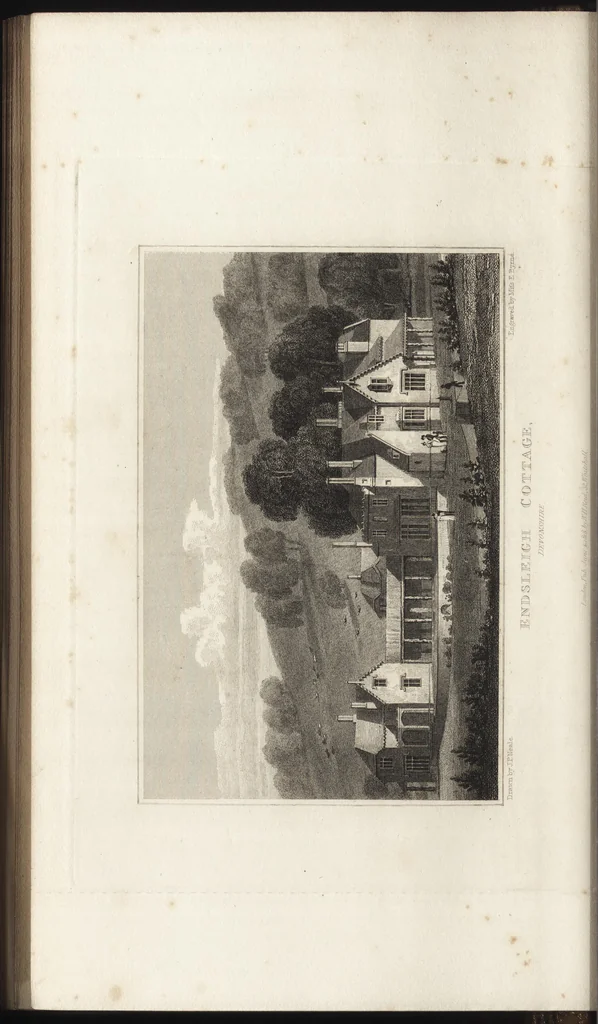 An illustration from Views of the seats of noblemen and gentlemen, in England, Wales, Scotland, and Ireland, 1820, leaf 97
