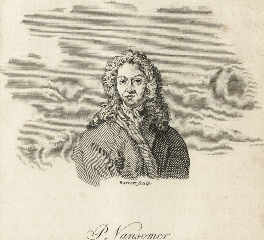 An illustration from A catalogue of engravers, who have been born, or resided in England, 1794, leaf 160