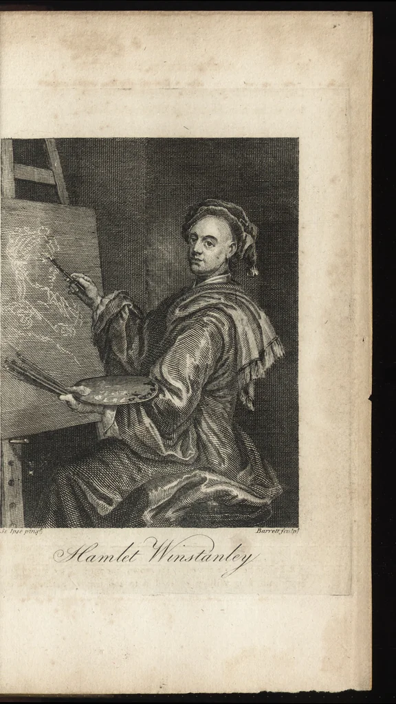 An illustration from A catalogue of engravers, who have been born, or resided in England, 1794, leaf 178
