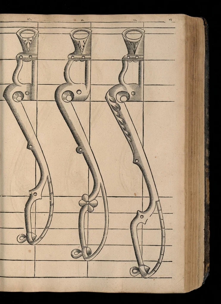 An illustration from Gründtlicher Bericht von allem was zu der Reutterei gehörig, und einem Cavallier davon .., 1609, leaf 412