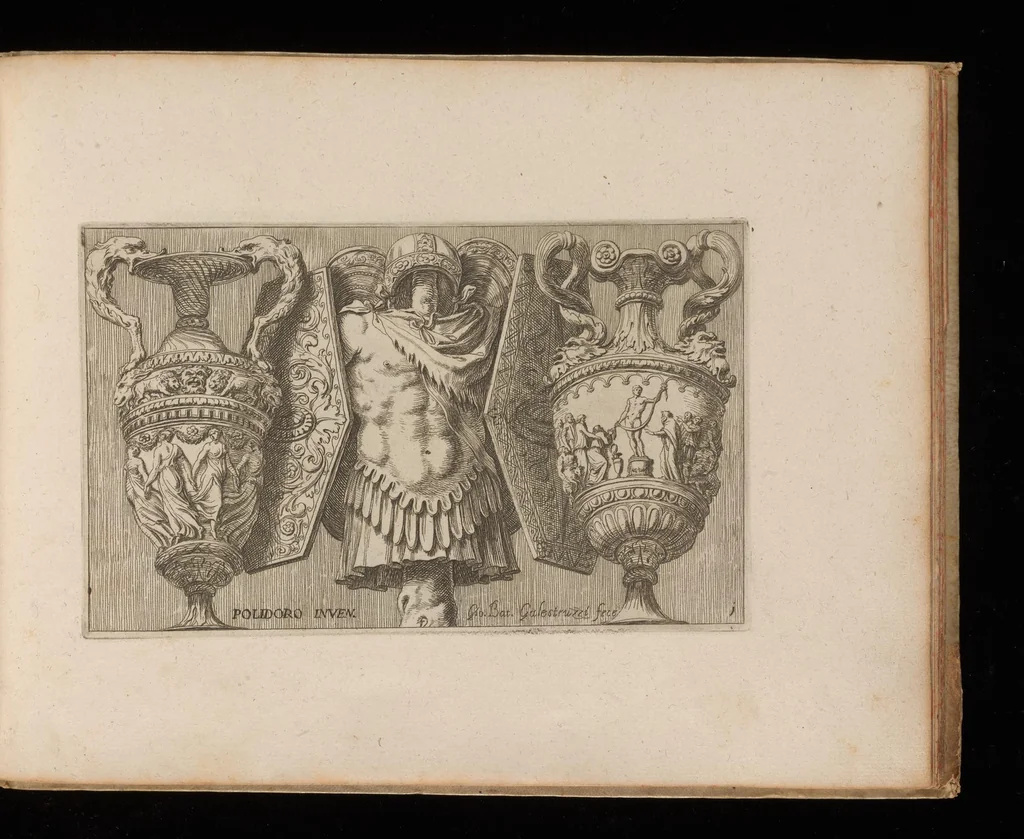 An illustration from Oper[e] di Polidoro, 1658, leaf 16