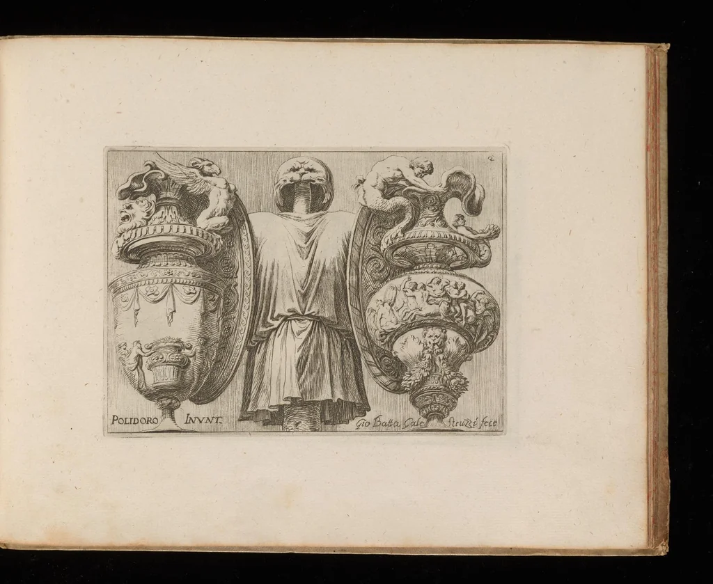 An illustration from Oper[e] di Polidoro, 1658, leaf 18