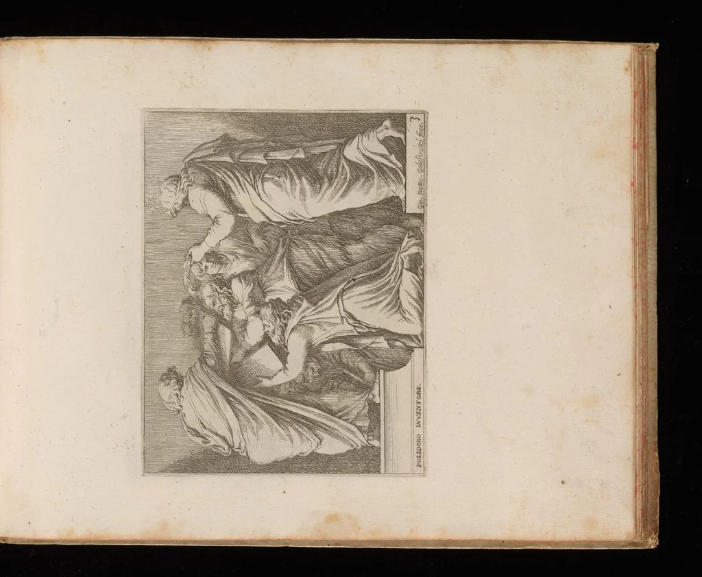 An illustration from Oper[e] di Polidoro, 1658, leaf 30