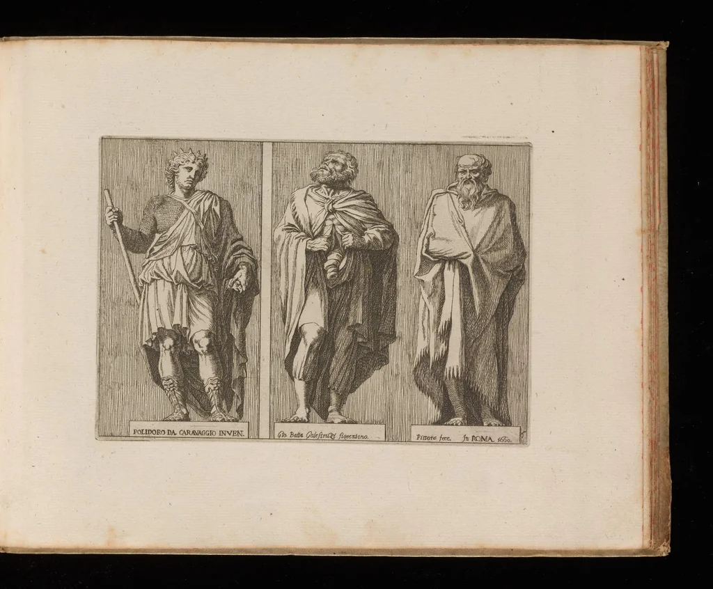 An illustration from Oper[e] di Polidoro, 1658, leaf 48
