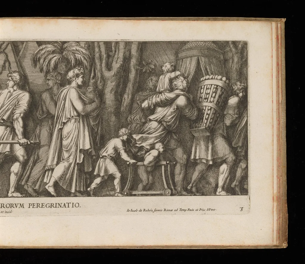 An illustration from Oper[e] di Polidoro, 1658, leaf 64