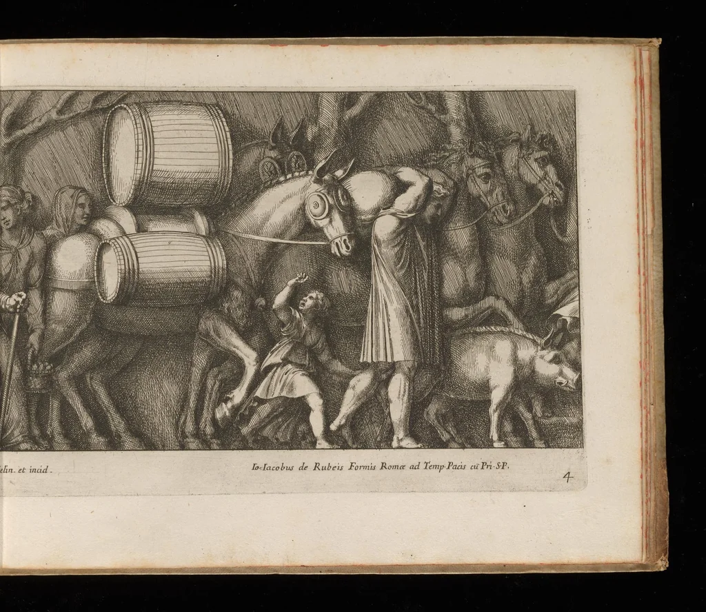 An illustration from Oper[e] di Polidoro, 1658, leaf 68