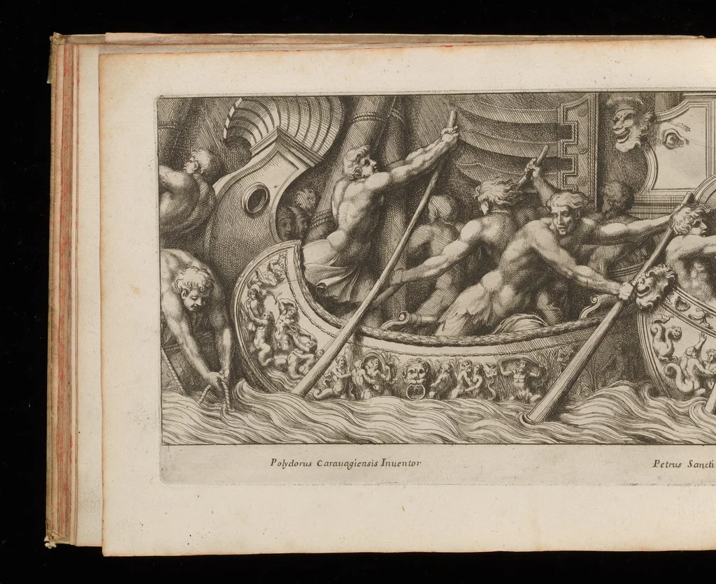 An illustration from Oper[e] di Polidoro, 1658, leaf 75