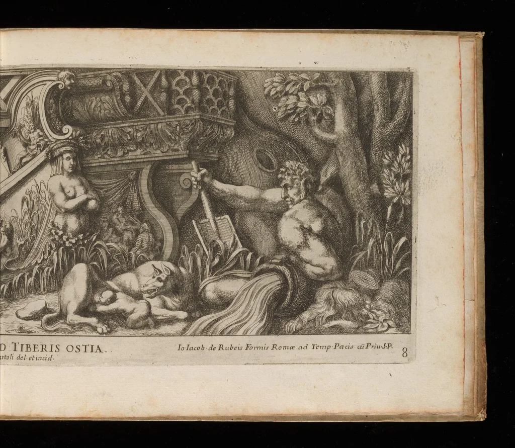 An illustration from Oper[e] di Polidoro, 1658, leaf 84