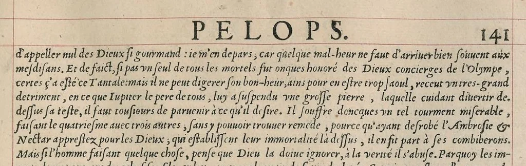 An illustration from Les images ou tableaux de platte peinture des deux Philostrates sophistes grecs, et Les statues de Callistrate, 1637, leaf 162