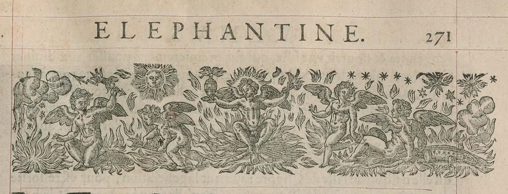 An illustration from Les images ou tableaux de platte peinture des deux Philostrates sophistes grecs, et Les statues de Callistrate, 1637, leaf 290
