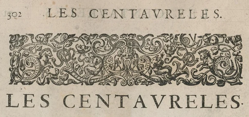 An illustration from Les images ou tableaux de platte peinture des deux Philostrates sophistes grecs, et Les statues de Callistrate, 1637, leaf 321