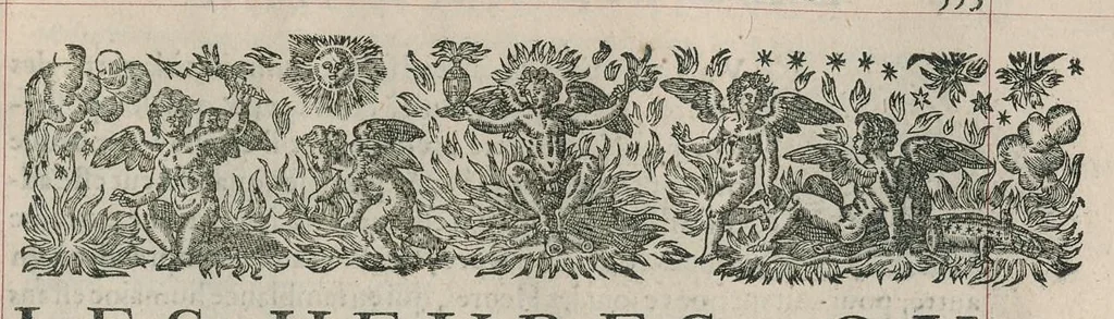 An illustration from Les images ou tableaux de platte peinture des deux Philostrates sophistes grecs, et Les statues de Callistrate, 1637, leaf 572