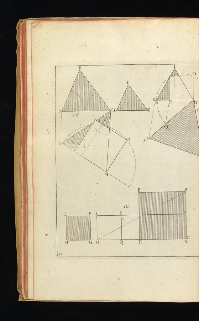 An illustration from Fortification, ou, Architecture militaire, tant offensive que deffensive, 1627, leaf 105