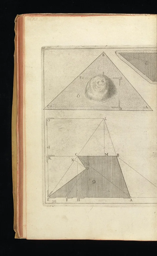 An illustration from Fortification, ou, Architecture militaire, tant offensive que deffensive, 1627, leaf 205