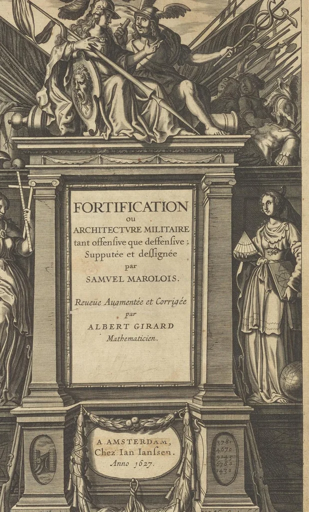 An illustration from Fortification, ou, Architecture militaire, tant offensive que deffensive, 1627, leaf 4