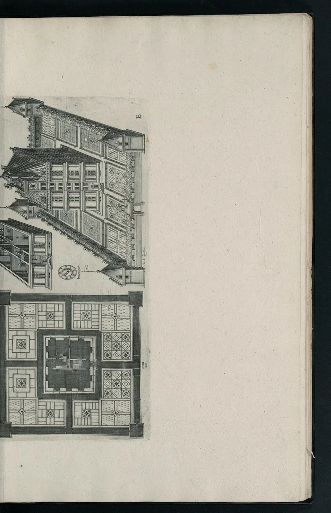 An illustration from Des fortifications et artifices, architectvre et perspective, 1601, leaf 50