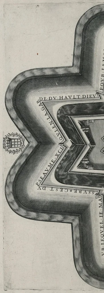 An illustration from Des fortifications et artifices, architectvre et perspective, 1601, leaf 83