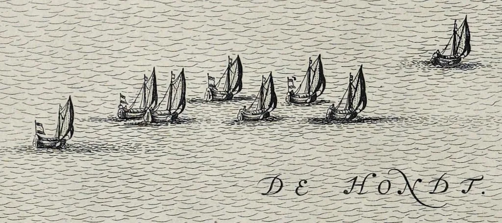 An illustration from L'architecture militaire moderne, ou, Fortification : confirmée par diverses histoires tant anciennes que nouvelles, & enrichie des figures des principales forteresses qui sont en l'Europe, 1648, leaf 631