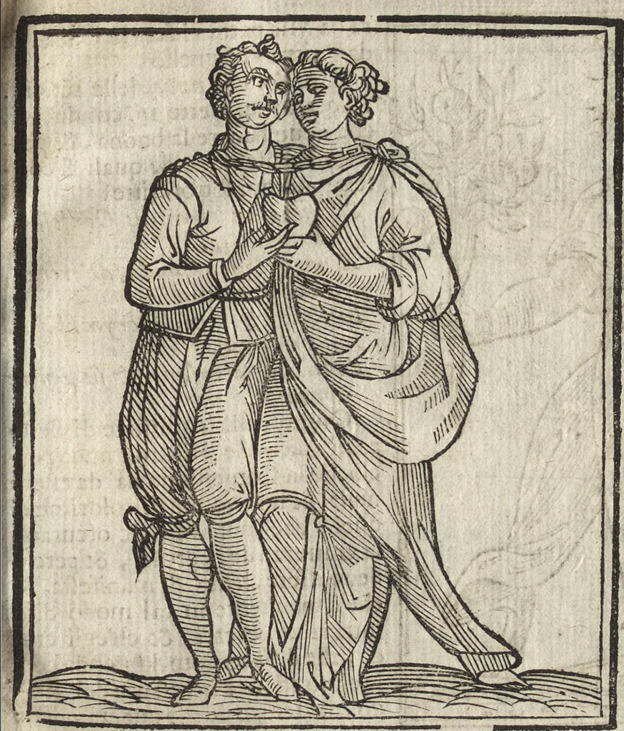 An illustration from Iconologia di Cesare Ripa perugino, caualier de' santi Mauritio & Lazaro. Divisa in tre libri, ne i quali si esprimono varie imagini di virtù, vitij, passioni humane, affetti, atti, discipline, humori, elementi, corpi celesti, prouincie d'Italia, fiumi, & altre materie infinite vtili ad ogni stato di persone. Ampliata dal sig. cav. Gio. Zaratino Castellini romano in questa vltima editione di imagini & discorsi, con indici copiosi, & ricorretta, 1669, leaf 162