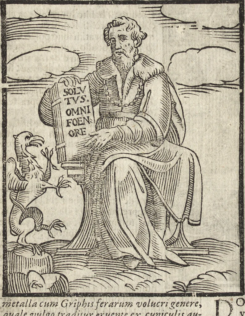 An illustration from Iconologia di Cesare Ripa perugino, caualier de' santi Mauritio & Lazaro. Divisa in tre libri, ne i quali si esprimono varie imagini di virtù, vitij, passioni humane, affetti, atti, discipline, humori, elementi, corpi celesti, prouincie d'Italia, fiumi, & altre materie infinite vtili ad ogni stato di persone. Ampliata dal sig. cav. Gio. Zaratino Castellini romano in questa vltima editione di imagini & discorsi, con indici copiosi, & ricorretta, 1669, leaf 189