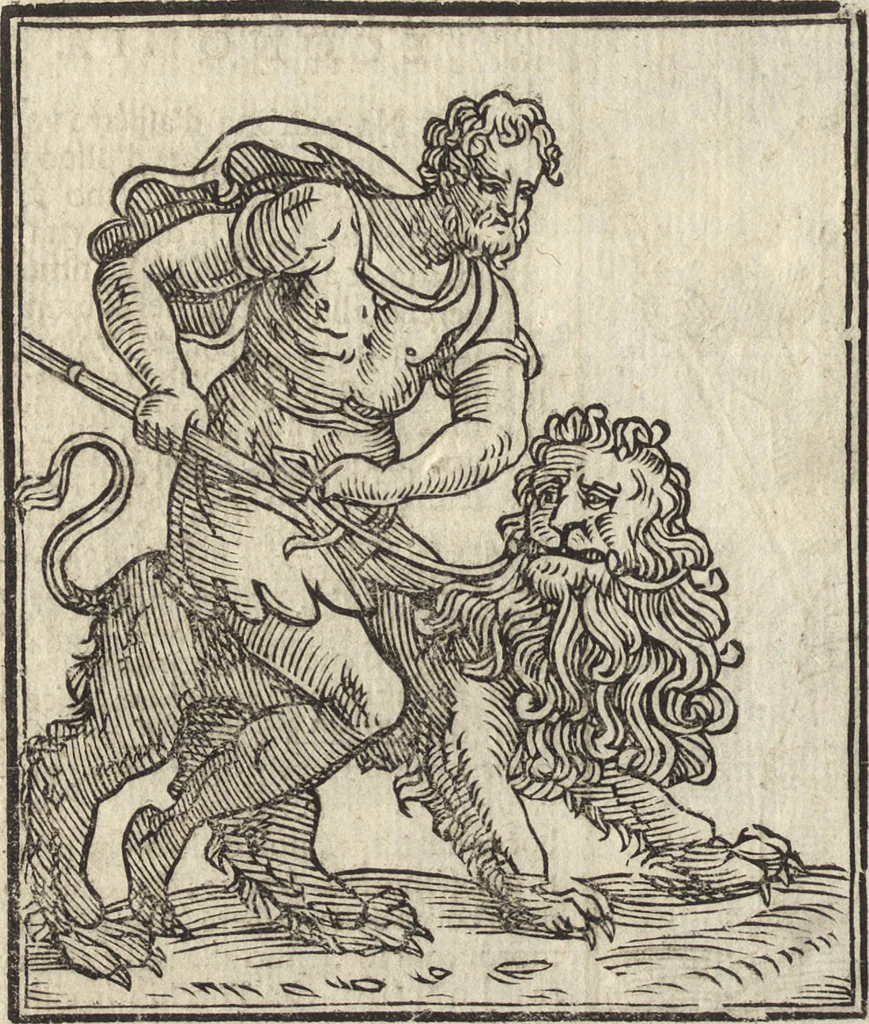 An illustration from Iconologia di Cesare Ripa perugino, caualier de' santi Mauritio & Lazaro. Divisa in tre libri, ne i quali si esprimono varie imagini di virtù, vitij, passioni humane, affetti, atti, discipline, humori, elementi, corpi celesti, prouincie d'Italia, fiumi, & altre materie infinite vtili ad ogni stato di persone. Ampliata dal sig. cav. Gio. Zaratino Castellini romano in questa vltima editione di imagini & discorsi, con indici copiosi, & ricorretta, 1669, leaf 227