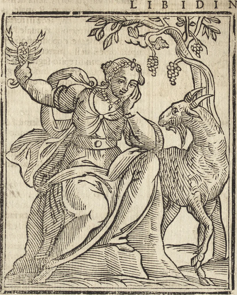 An illustration from Iconologia di Cesare Ripa perugino, caualier de' santi Mauritio & Lazaro. Divisa in tre libri, ne i quali si esprimono varie imagini di virtù, vitij, passioni humane, affetti, atti, discipline, humori, elementi, corpi celesti, prouincie d'Italia, fiumi, & altre materie infinite vtili ad ogni stato di persone. Ampliata dal sig. cav. Gio. Zaratino Castellini romano in questa vltima editione di imagini & discorsi, con indici copiosi, & ricorretta, 1669, leaf 437