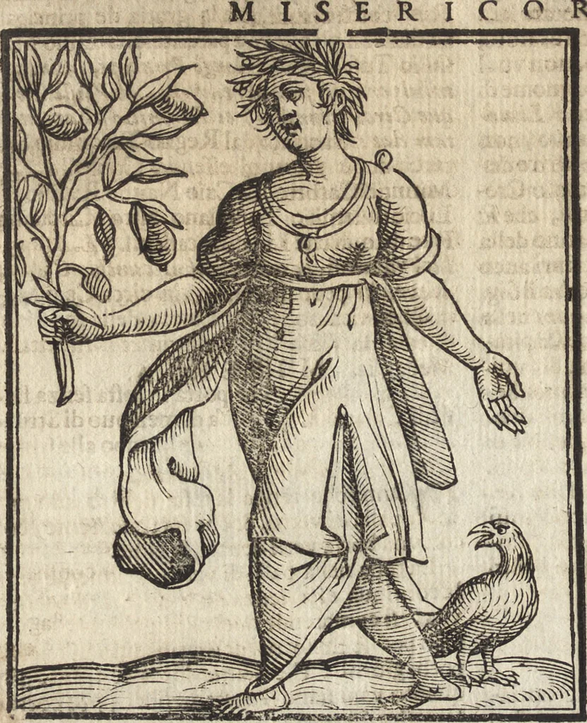 An illustration from Iconologia di Cesare Ripa perugino, caualier de' santi Mauritio & Lazaro. Divisa in tre libri, ne i quali si esprimono varie imagini di virtù, vitij, passioni humane, affetti, atti, discipline, humori, elementi, corpi celesti, prouincie d'Italia, fiumi, & altre materie infinite vtili ad ogni stato di persone. Ampliata dal sig. cav. Gio. Zaratino Castellini romano in questa vltima editione di imagini & discorsi, con indici copiosi, & ricorretta, 1669, leaf 467