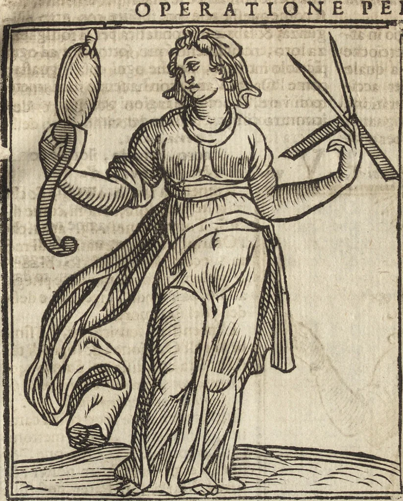 An illustration from Iconologia di Cesare Ripa perugino, caualier de' santi Mauritio & Lazaro. Divisa in tre libri, ne i quali si esprimono varie imagini di virtù, vitij, passioni humane, affetti, atti, discipline, humori, elementi, corpi celesti, prouincie d'Italia, fiumi, & altre materie infinite vtili ad ogni stato di persone. Ampliata dal sig. cav. Gio. Zaratino Castellini romano in questa vltima editione di imagini & discorsi, con indici copiosi, & ricorretta, 1669, leaf 514