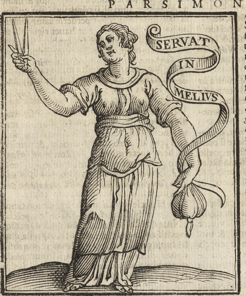 An illustration from Iconologia di Cesare Ripa perugino, caualier de' santi Mauritio & Lazaro. Divisa in tre libri, ne i quali si esprimono varie imagini di virtù, vitij, passioni humane, affetti, atti, discipline, humori, elementi, corpi celesti, prouincie d'Italia, fiumi, & altre materie infinite vtili ad ogni stato di persone. Ampliata dal sig. cav. Gio. Zaratino Castellini romano in questa vltima editione di imagini & discorsi, con indici copiosi, & ricorretta, 1669, leaf 533
