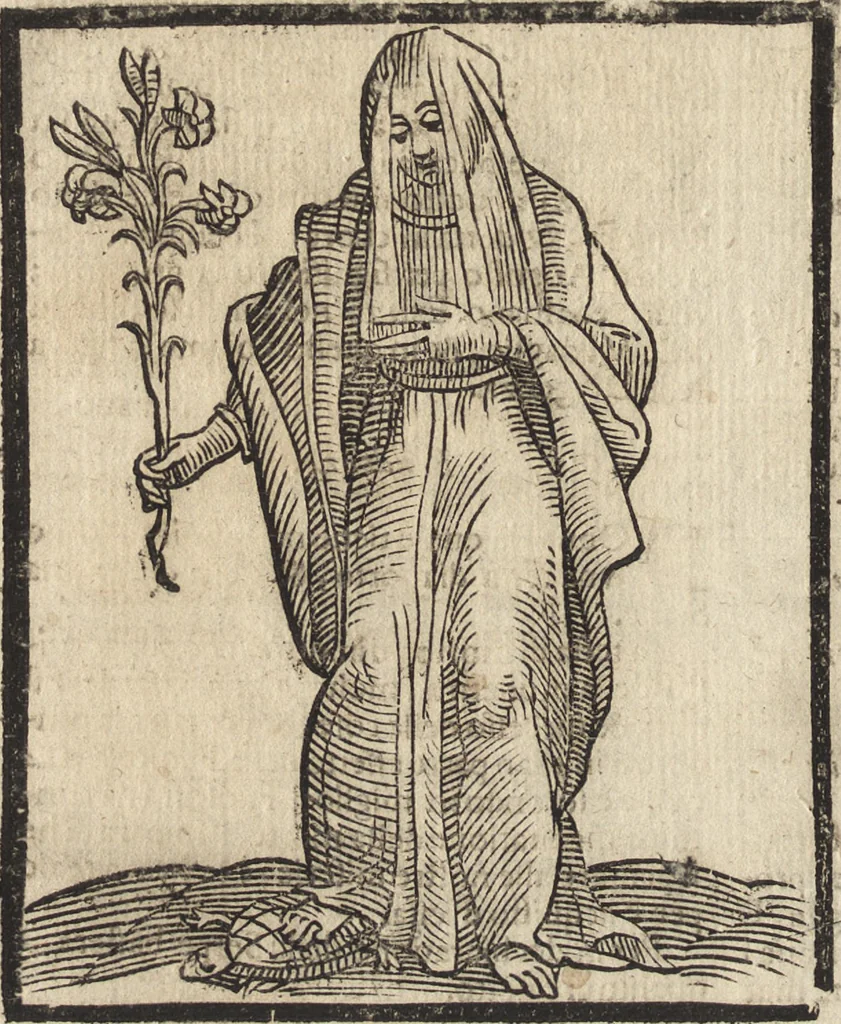 An illustration from Iconologia di Cesare Ripa perugino, caualier de' santi Mauritio & Lazaro. Divisa in tre libri, ne i quali si esprimono varie imagini di virtù, vitij, passioni humane, affetti, atti, discipline, humori, elementi, corpi celesti, prouincie d'Italia, fiumi, & altre materie infinite vtili ad ogni stato di persone. Ampliata dal sig. cav. Gio. Zaratino Castellini romano in questa vltima editione di imagini & discorsi, con indici copiosi, & ricorretta, 1669, leaf 571