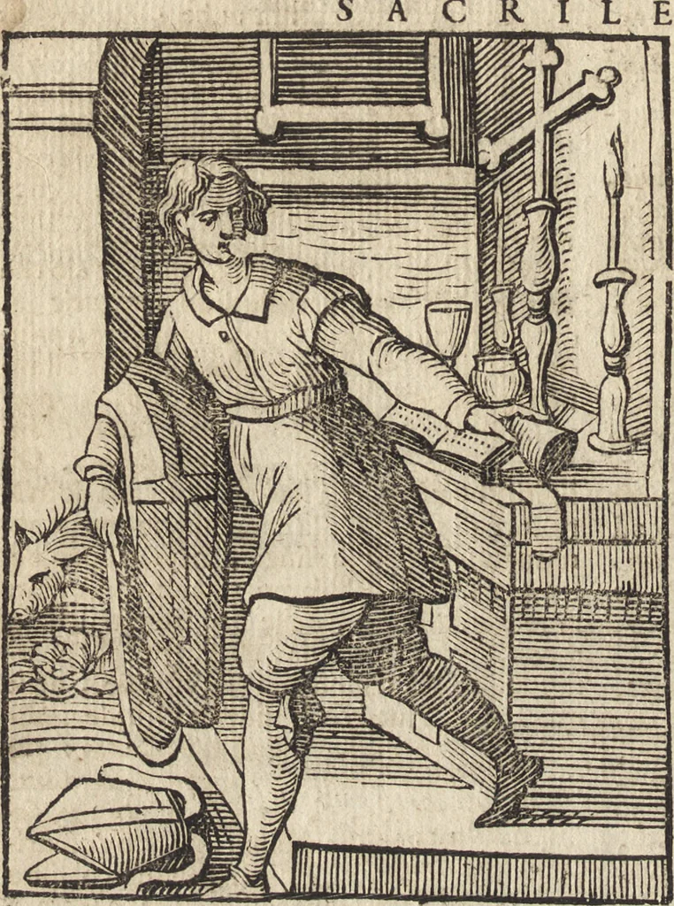 An illustration from Iconologia di Cesare Ripa perugino, caualier de' santi Mauritio & Lazaro. Divisa in tre libri, ne i quali si esprimono varie imagini di virtù, vitij, passioni humane, affetti, atti, discipline, humori, elementi, corpi celesti, prouincie d'Italia, fiumi, & altre materie infinite vtili ad ogni stato di persone. Ampliata dal sig. cav. Gio. Zaratino Castellini romano in questa vltima editione di imagini & discorsi, con indici copiosi, & ricorretta, 1669, leaf 613