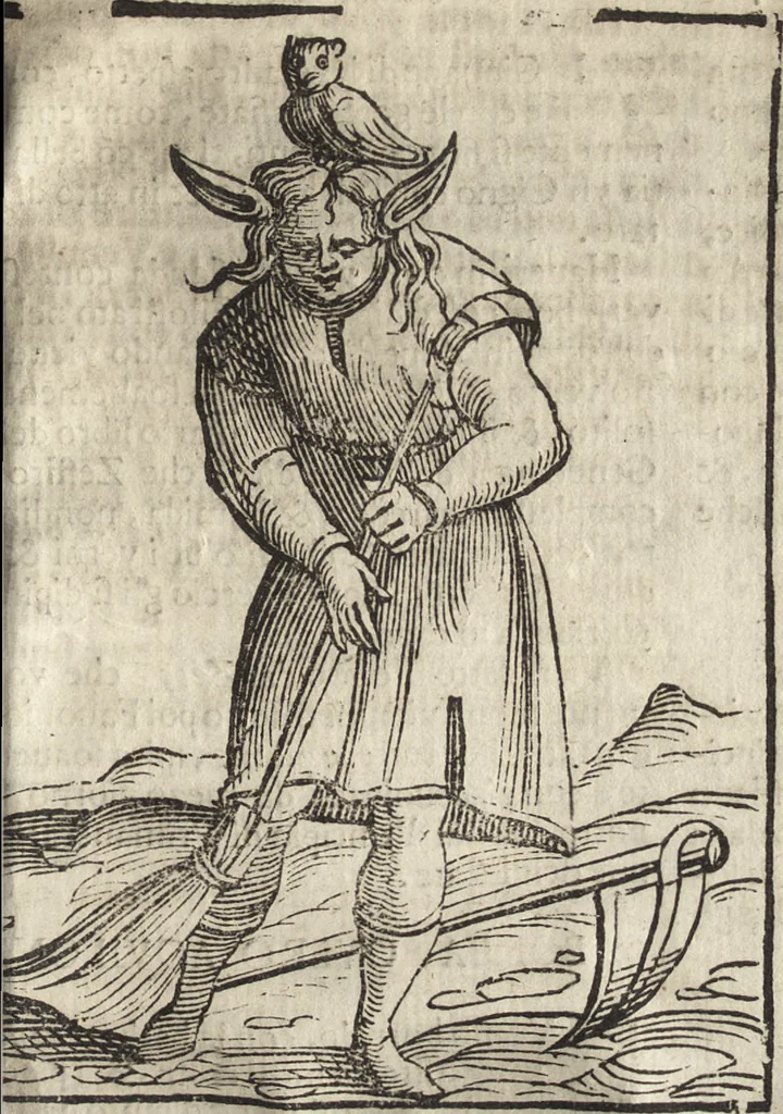 An illustration from Iconologia di Cesare Ripa perugino, caualier de' santi Mauritio & Lazaro. Divisa in tre libri, ne i quali si esprimono varie imagini di virtù, vitij, passioni humane, affetti, atti, discipline, humori, elementi, corpi celesti, prouincie d'Italia, fiumi, & altre materie infinite vtili ad ogni stato di persone. Ampliata dal sig. cav. Gio. Zaratino Castellini romano in questa vltima editione di imagini & discorsi, con indici copiosi, & ricorretta, 1669, leaf 718