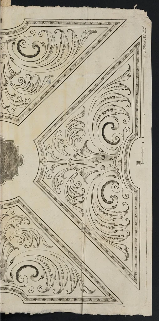 An illustration from Le jardin de plaisir : contenant plusieurs desseins de jardinage tant parterres en broderie, compartiments de gazon, que bosquets & autres : avec vn abbregé de l'agriculture, touchant ce qui peut estre le plus vtile & necessaire a la construction & accompagnement dudict jardin de plaisir : composé & divisé en onze chapitres, 1651, leaf 110