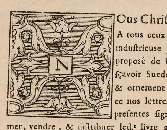 An illustration from Le jardin de plaisir : contenant plusieurs desseins de jardinage tant parterres en broderie, compartiments de gazon, que bosquets & autres : avec vn abbregé de l'agriculture, touchant ce qui peut estre le plus vtile & necessaire a la construction & accompagnement dudict jardin de plaisir : composé & divisé en onze chapitres, 1651, leaf 13