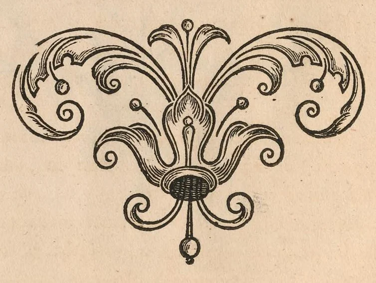 An illustration from Le jardin de plaisir : contenant plusieurs desseins de jardinage tant parterres en broderie, compartiments de gazon, que bosquets & autres : avec vn abbregé de l'agriculture, touchant ce qui peut estre le plus vtile & necessaire a la construction & accompagnement dudict jardin de plaisir : composé & divisé en onze chapitres, 1651, leaf 13