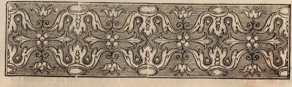 An illustration from Le jardin de plaisir : contenant plusieurs desseins de jardinage tant parterres en broderie, compartiments de gazon, que bosquets & autres : avec vn abbregé de l'agriculture, touchant ce qui peut estre le plus vtile & necessaire a la construction & accompagnement dudict jardin de plaisir : composé & divisé en onze chapitres, 1651, leaf 91