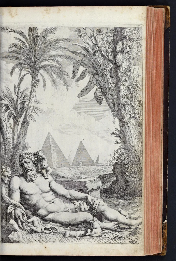 An illustration from L'Academia todesca della architectura, scultura & pittura, oder, Teutsche Academie der Edlen Bau- Bild- und Mahlerey-Künste : darinn enthalten ein gründlicher Unterricht von dieser dreyer Künste Eigenschaft, Lehr-Sätzen und Geheimnissen, von den Bau-Steinen und fünferley Bau-Arten, von den Statuen und ihrer Zugehör, von der Erfind- und Zeichnung ... neben aller Egyptischen, Griechischen, Römischen, Italiänischen, Hoch- und Nieder-Teutschen, auch anderer alten und neuen Virtuosen, Leben und fürnehmsten Kunst-Werken beschrieben : auch mit 38 Platten von der Architectur, 68 Alt-Römischen Statuen, ganz und halben Bildern, 74 Medaglionen, 180 Contrafäten durch die Hand der bästen heutigen Künstlere in Kupfer gezieret, 1675, leaf 356
