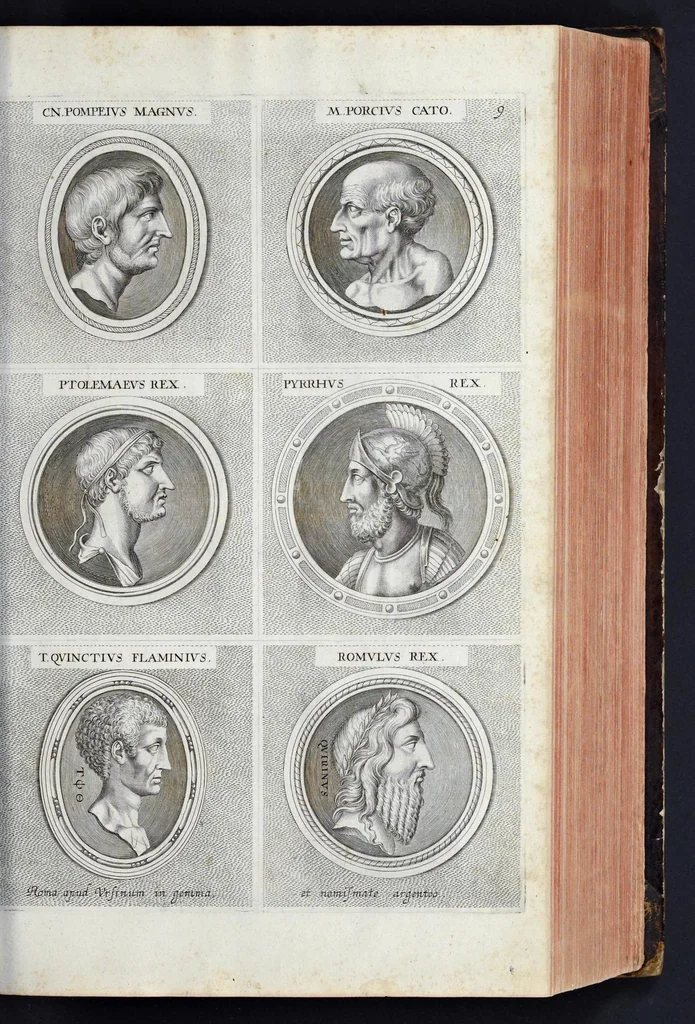An illustration from L'Academia todesca della architectura, scultura & pittura, oder, Teutsche Academie der Edlen Bau- Bild- und Mahlerey-Künste : darinn enthalten ein gründlicher Unterricht von dieser dreyer Künste Eigenschaft, Lehr-Sätzen und Geheimnissen, von den Bau-Steinen und fünferley Bau-Arten, von den Statuen und ihrer Zugehör, von der Erfind- und Zeichnung ... neben aller Egyptischen, Griechischen, Römischen, Italiänischen, Hoch- und Nieder-Teutschen, auch anderer alten und neuen Virtuosen, Leben und fürnehmsten Kunst-Werken beschrieben : auch mit 38 Platten von der Architectur, 68 Alt-Römischen Statuen, ganz und halben Bildern, 74 Medaglionen, 180 Contrafäten durch die Hand der bästen heutigen Künstlere in Kupfer gezieret, 1675, leaf 190