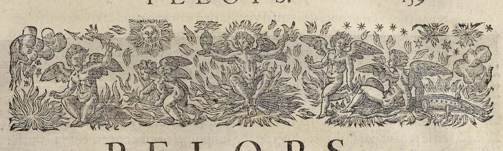 An illustration from Les images ou tableaux de platte peinture des deux Philostrates sophistes grecs, et Les statues de Callistrate, 1637, leaf 162