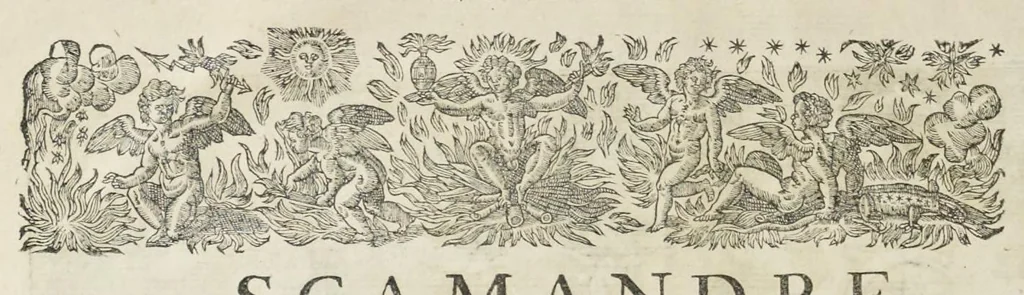 An illustration from Les images ou tableaux de platte peinture des deux Philostrates sophistes grecs, et Les statues de Callistrate, 1637, leaf 25