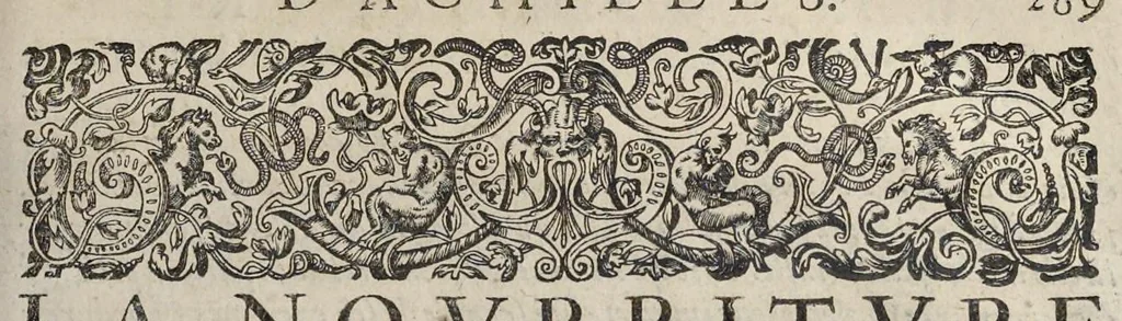 An illustration from Les images ou tableaux de platte peinture des deux Philostrates sophistes grecs, et Les statues de Callistrate, 1637, leaf 310