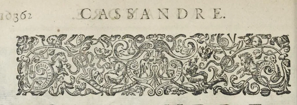 An illustration from Les images ou tableaux de platte peinture des deux Philostrates sophistes grecs, et Les statues de Callistrate, 1637, leaf 383