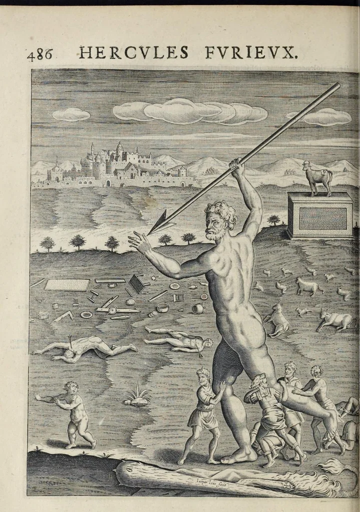 An illustration from Les images ou tableaux de platte peinture des deux Philostrates sophistes grecs, et Les statues de Callistrate, 1637, leaf 507