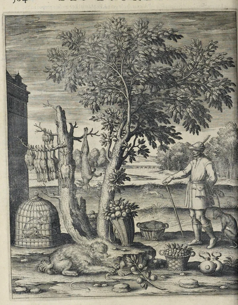An illustration from Les images ou tableaux de platte peinture des deux Philostrates sophistes grecs, et Les statues de Callistrate, 1637, leaf 525