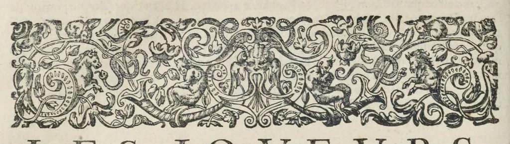 An illustration from Les images ou tableaux de platte peinture des deux Philostrates sophistes grecs, et Les statues de Callistrate, 1637, leaf 623