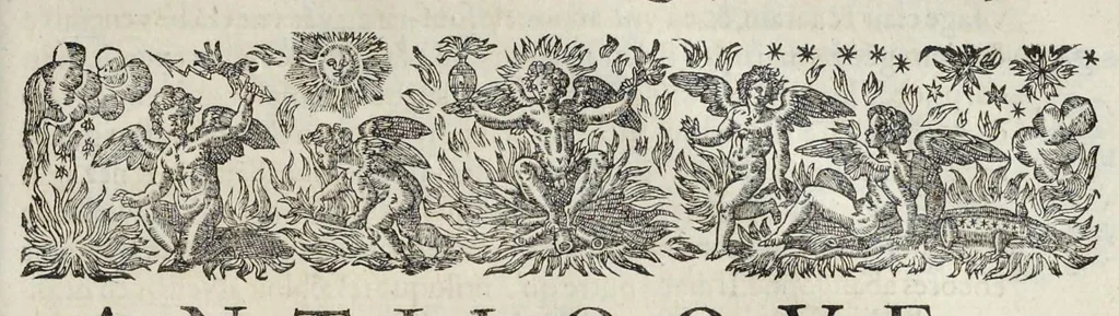 An illustration from Les images ou tableaux de platte peinture des deux Philostrates sophistes grecs, et Les statues de Callistrate, 1637, leaf 760