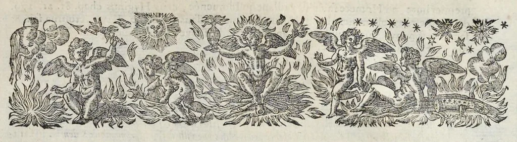 An illustration from Les images ou tableaux de platte peinture des deux Philostrates sophistes grecs, et Les statues de Callistrate, 1637, leaf 776