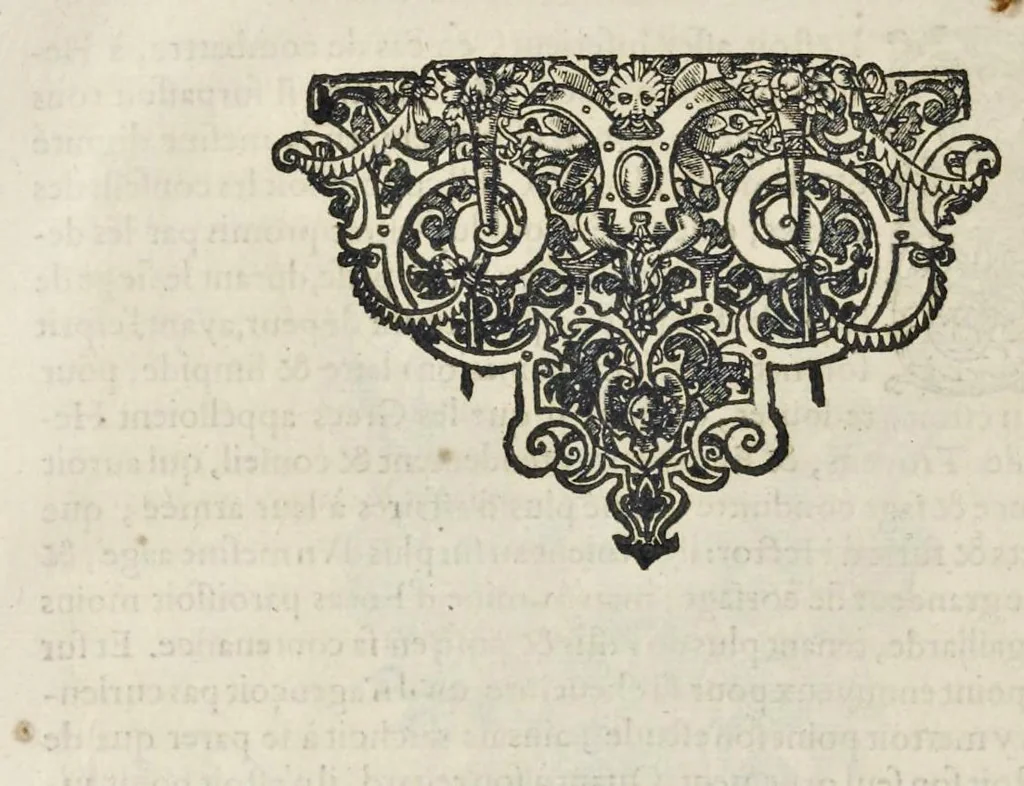 An illustration from Les images ou tableaux de platte peinture des deux Philostrates sophistes grecs, et Les statues de Callistrate, 1637, leaf 821
