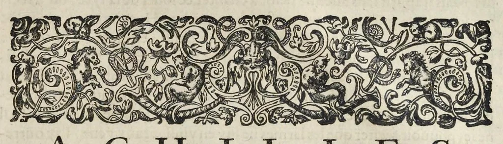 An illustration from Les images ou tableaux de platte peinture des deux Philostrates sophistes grecs, et Les statues de Callistrate, 1637, leaf 842